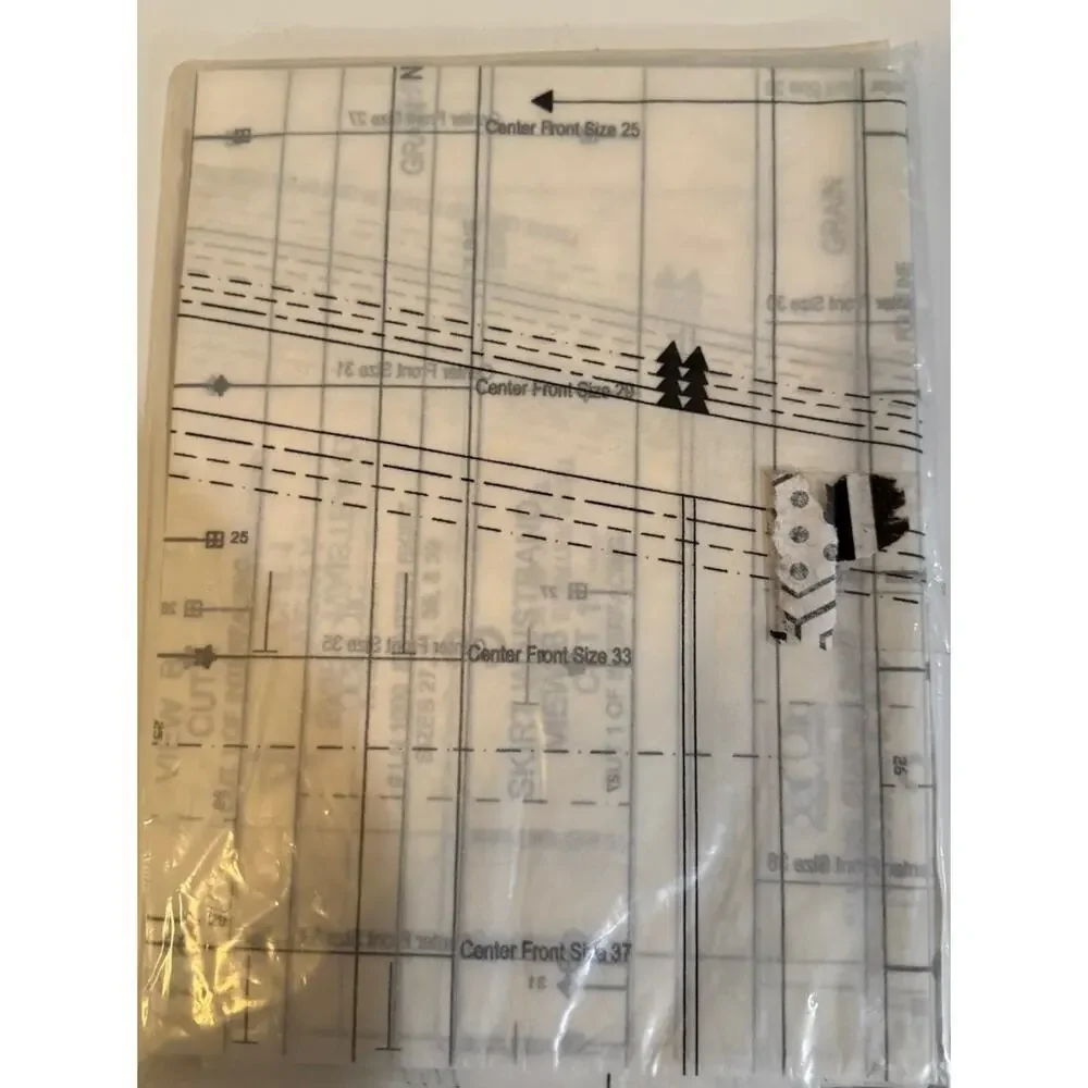 Sew Chic N1000 Starter Skirt Pattern Uncut Size 25-40 Waist